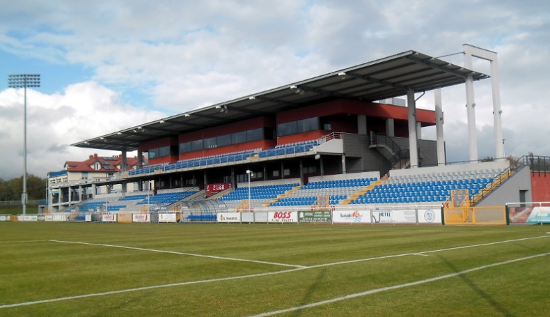 Stadion Wigry w Suwałkach, fot. Anna Przybycień