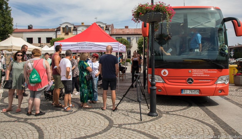 Akcja "Augustów oddaje krew za Warszawę", fot. Monika Kalicka