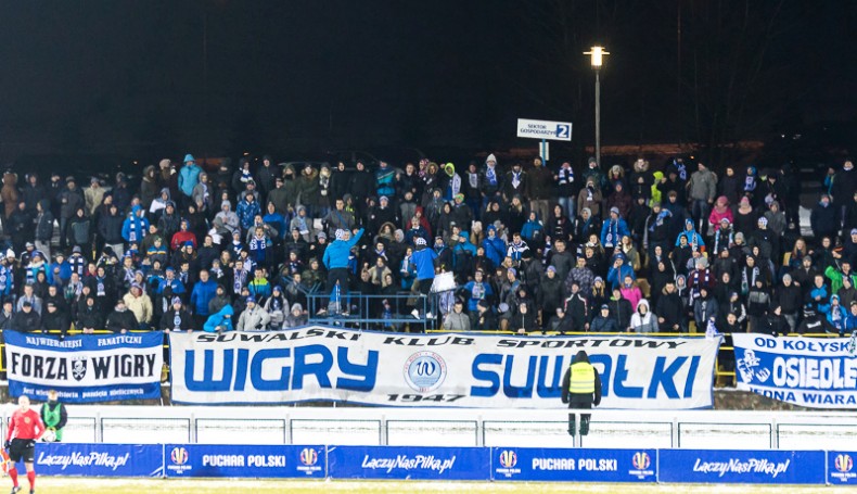 Wigry Suwałki - GKS Jastrzębie 1:1, fot. Joanna Żemojda