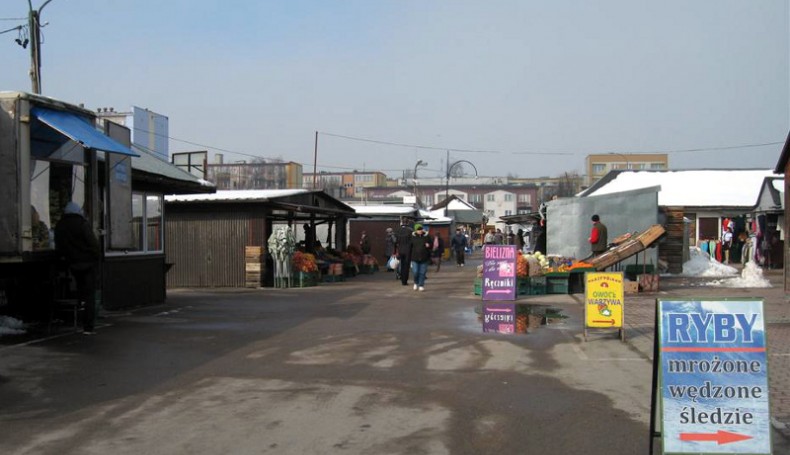 Bazar w Suwałkach, fot. Iza Kosakowska